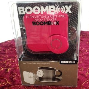 Boombox Pink Portable Audio Speaker